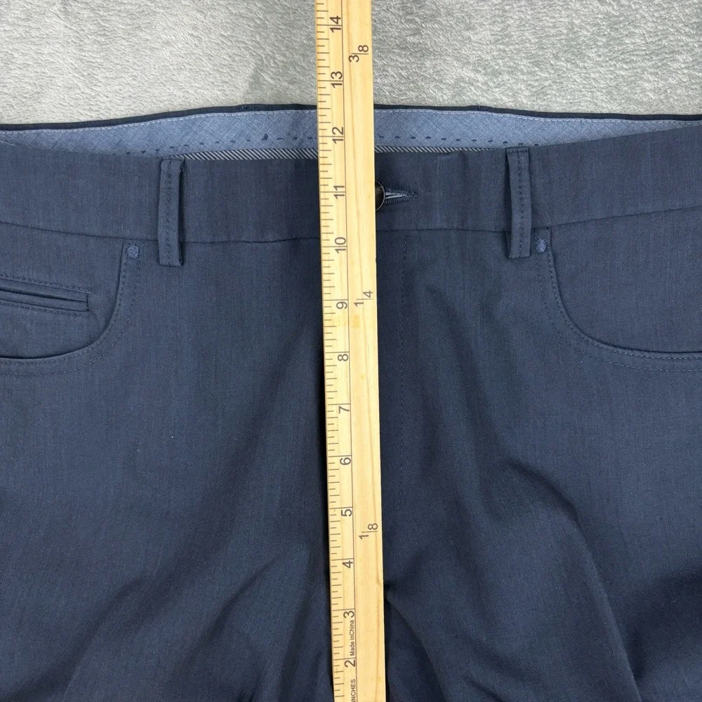 Ballin Pants Men 36 Blue Comfort‎ EZE Commuter Bi-Stretch Modern Connor
